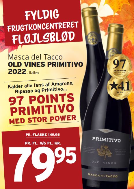 Masca del Tacco Old Vines Primitivo 2022